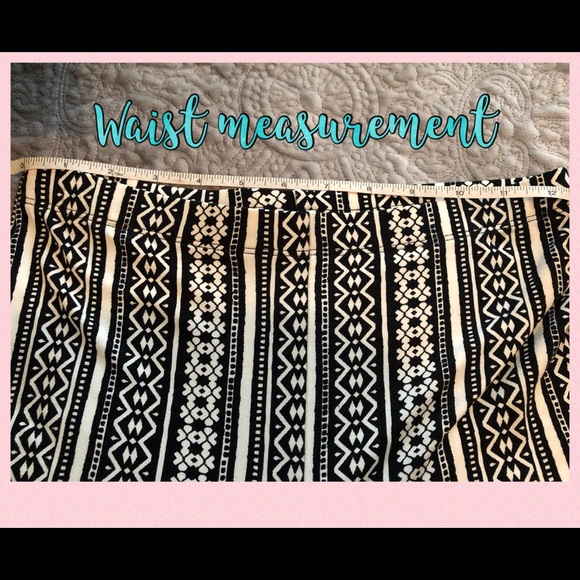 EXPRESS XS flare bottom tribal print pants - Picture 5 of 6